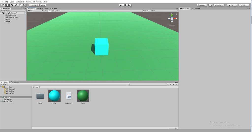 Transforming Objects Movement Using C Scripts In Unity